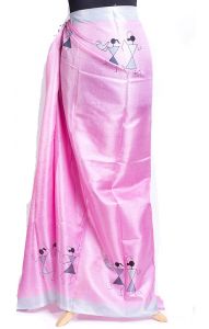 Růžový sarong - pareo sr426