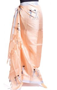 Meruňkový sarong - pareo sr430