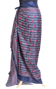 Modrý sarong - pareo sr439