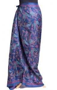 Modrý sarong - pareo sr445