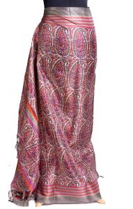 Šedobéžový sarong - pareo sr452