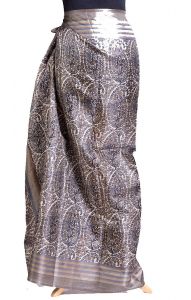 Šedobéžový sarong - pareo sr445