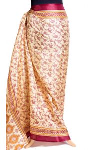 Meruňkový sarong - pareo sr458