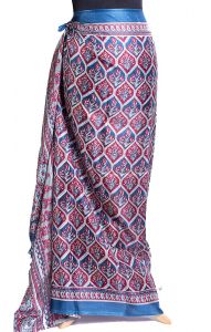 Modrý sarong - pareo sr461