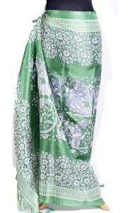 Zelený sarong - pareo sr470