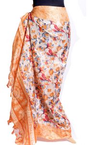 Meruňkový sarong - pareo sr472