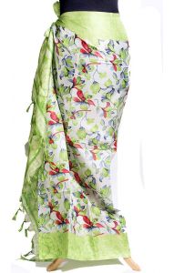 Hráškový sarong - pareo sr474
