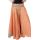 Kalhotová sukně oranžová kal1595