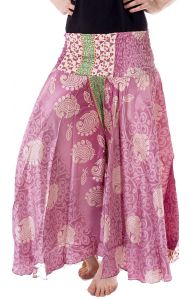 Kalhotová sukně starorůžová kal1599