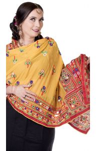 Rádžasthánská dupatta dh1684
