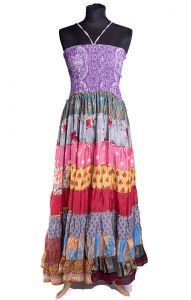 Hippie boho sukně-šaty suk5335