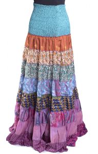 Hippie boho sukně-šaty suk5337