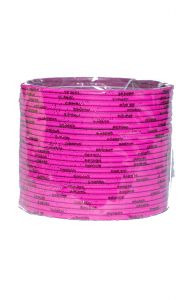 Sada náramků bangles fuchsiová XL ba307