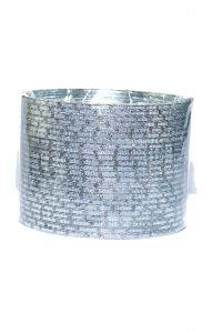 Sada náramků bangles šedá XL ba317
