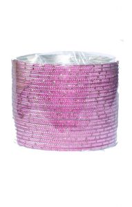 Sada náramků bangles starorůžová XL ba329