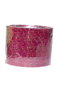 Sada náramků bangles červená XL ba332