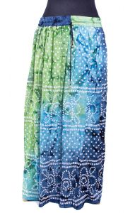 Pestrobarevná rádžasthánská sukně suk5491