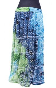 Pestrobarevná rádžasthánská sukně suk5492