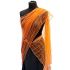 Elegantní tylová šála - dupatta - silverline oranžová st2048