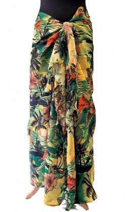 Jemný sarong - pareo přes plavky Hawai Dreams sr591