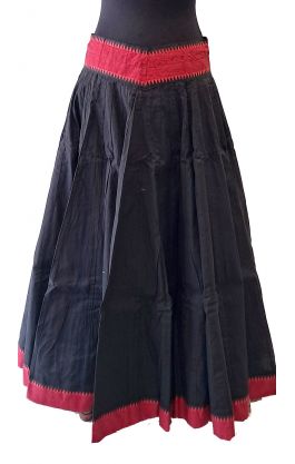 Kolová maxisukně černá S suk5865