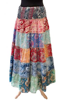 Bohatá letní hippie boho sukně suk5881
