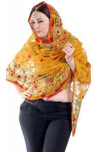 Tylový závoj - dupatta dh1854