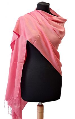 Letní "pašmína" šála růžová sl3498