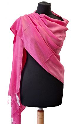 Letní "pašmína" šála fuchsiová sl3499