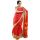 Red Indian saree v8495