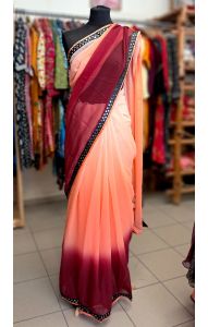 Bollywood Blitz Saree - Dreamy Dawn v8531