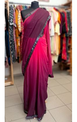 Bollywood Blitz Saree - Forrestfruit Smoothie v8533