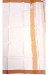 Tradiční indické dhótí - lungi s medovým pruhem lu211