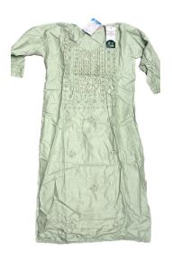 Tradiční indická dámská tunika pistáciová S 19-13