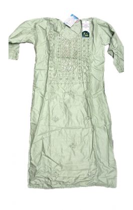 Tradiční indická dámská tunika pistáciová S 19-13
