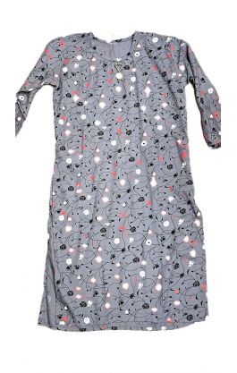 Tradiční indická dámská tunika šedá S 19-19