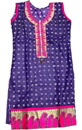 Indické dámské tílko fialové S 19-24