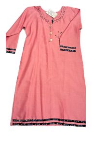 Tradiční indická dámská tunika růžová M 19-28