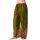 Palazzo kalhoty z Indie olivové kal1790