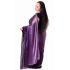 Luxusní třpytivé stínované sárí fialové v8587