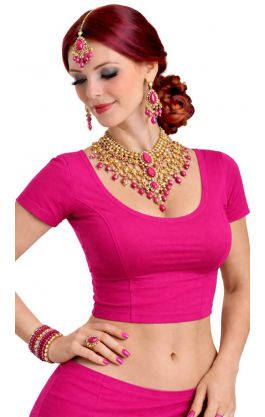 Superčoli sytě růžové S-M