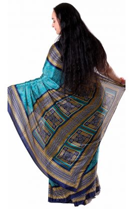 Indian saree firozy v8612